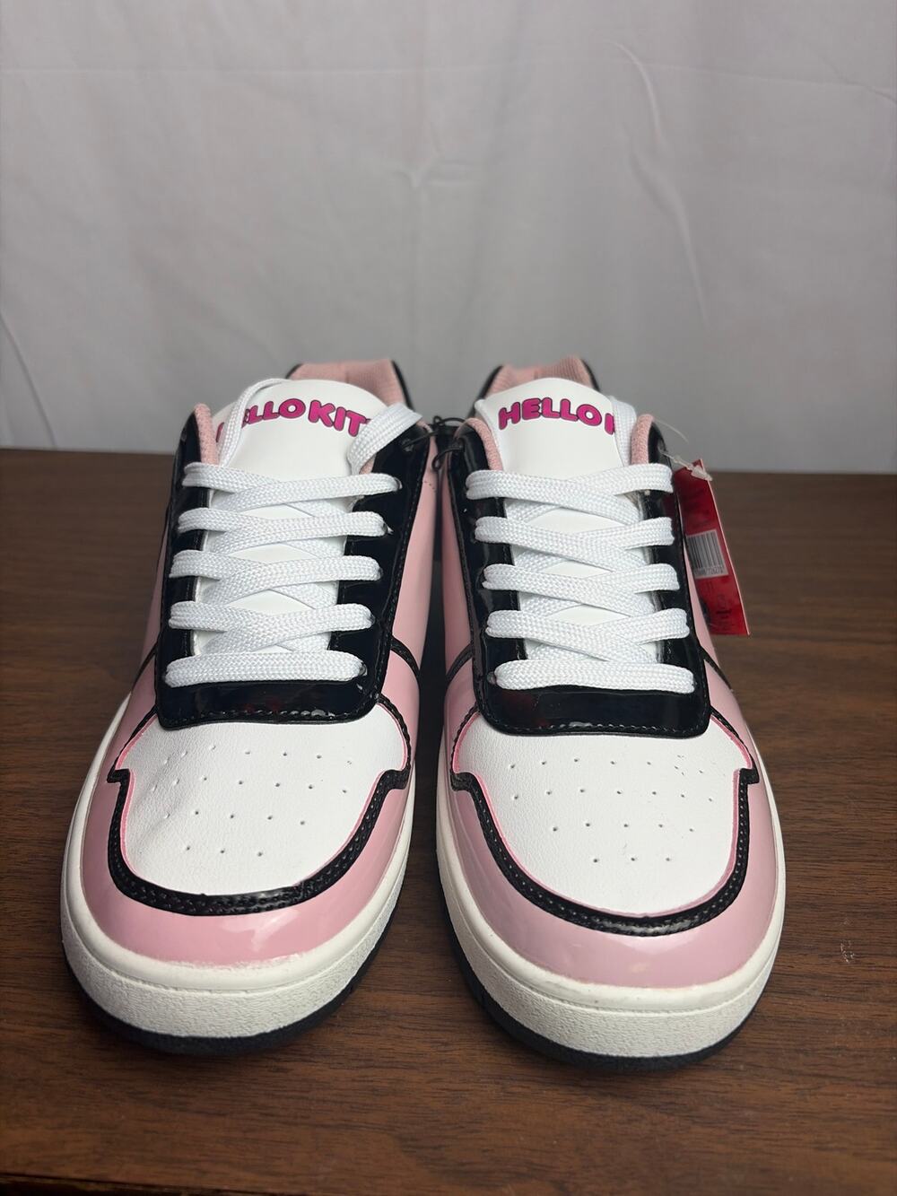 Hello Kitty Sanrio Women's Pink Casual Court Sneakers Size 11
